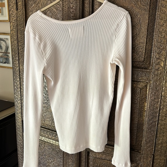 Citizens of Humanity nwt ribbed cotton mix summer sweater - Picture 3 of 4
